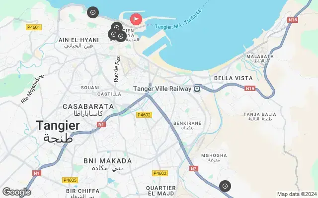 Tour map