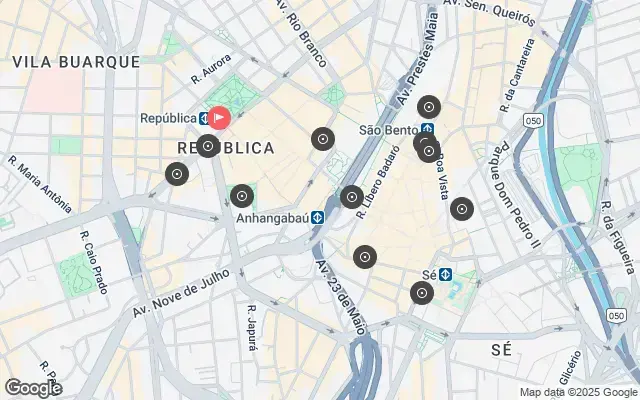 Tour map