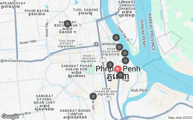 Tour map