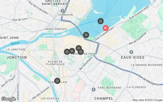 Tour map