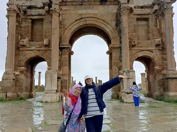 Descubre las antiguas ruinas romanas de Timgad: la Pompeya de África