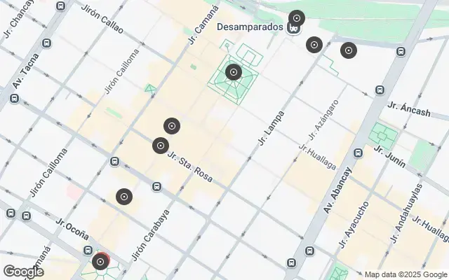 Tour map