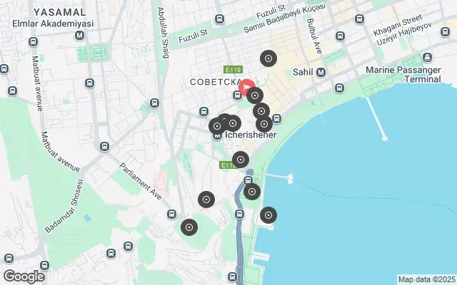 Tour map