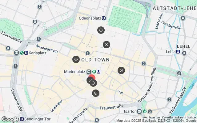 Tour map