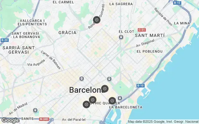 Tour map