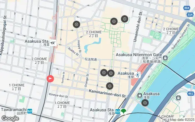 Tour map