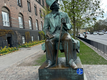Hans Christian Andersen, Søren Kierkegaard and Copenhagen