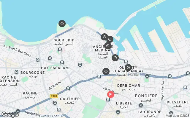 Tour map