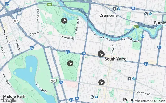 Tour map