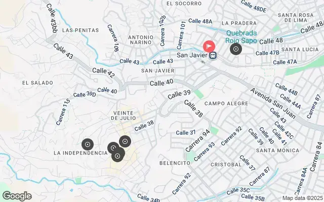 Tour map