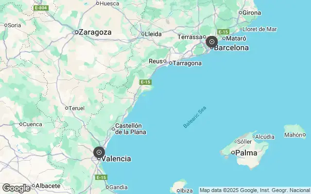 Tour map