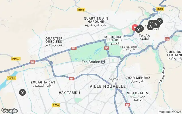 Tour map