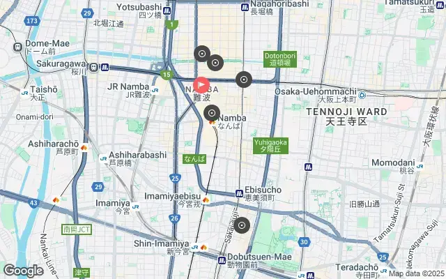 Tour map