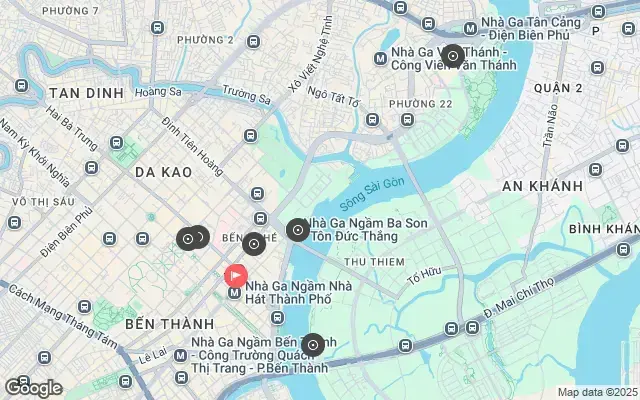 Tour map