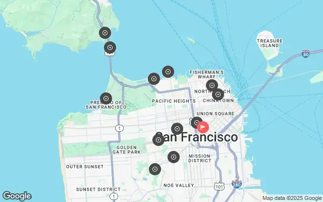 Tour map