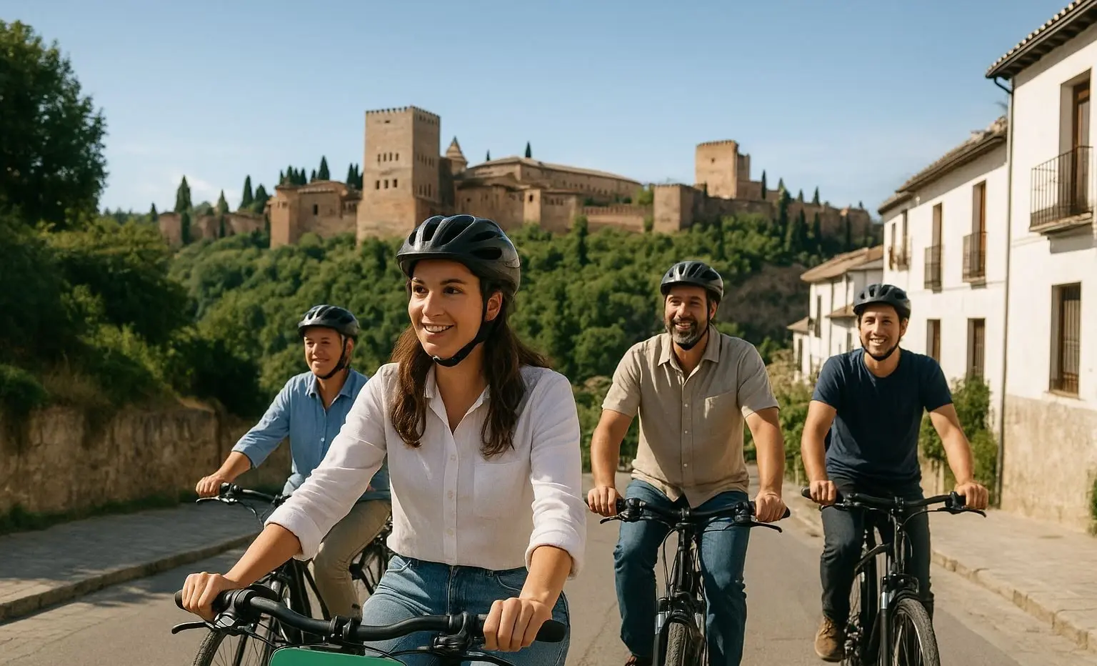 Slow E-Bike Tour: discover Granada on an E-bike and with your senses