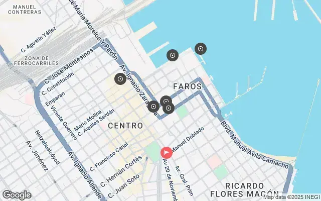 Tour map