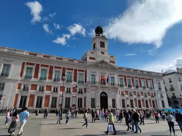 Visite en Français Madrid Moderne - Puerta Del sol  Gran Vía Cibeles Retiro Puerta de Alcala / Petits groupes 