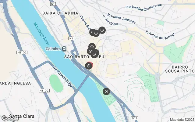 Tour map