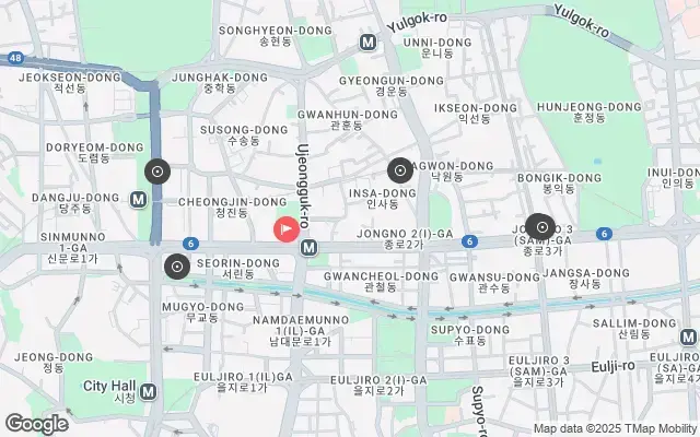 Tour map