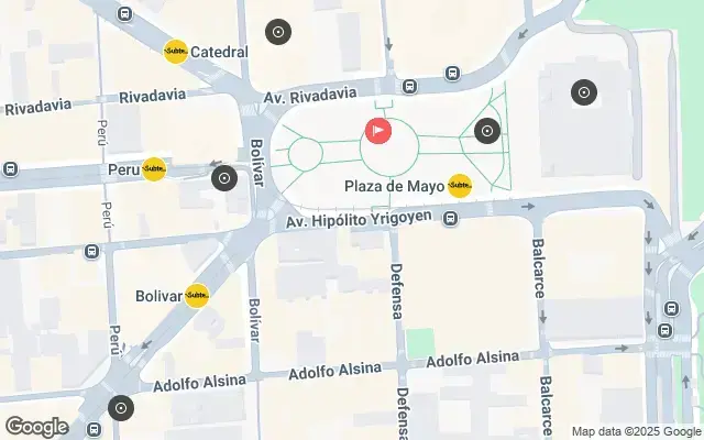 Tour map