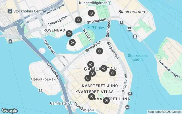Tour map