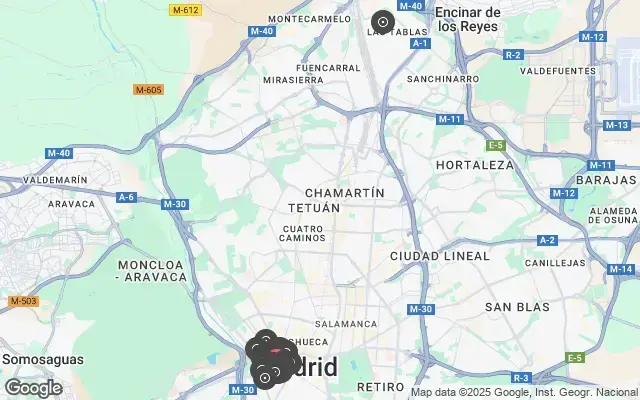 Tour map