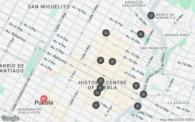 Tour map