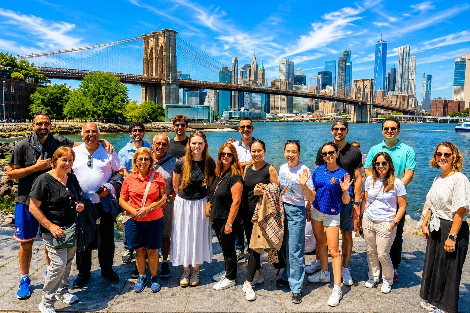 The Brooklyn Bridge, Brooklyn Heights, Dumbo Tour