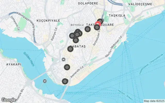 Tour map