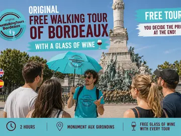 🔝🥇Original: Free tour por Burdeos: 