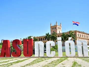 Rundgang durch Asunción und Bootsfahrt in der Bucht von Asunción