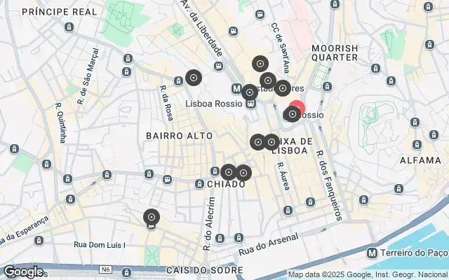 Tour map