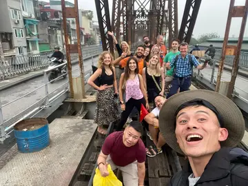 Hanoi: All-in-One Walking Tour Through a Train Street with Small Group