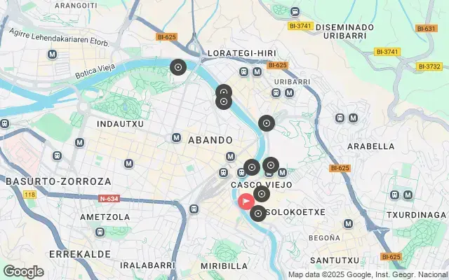 Tour map