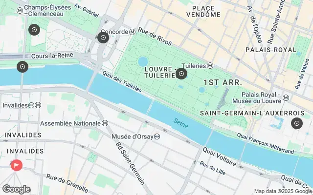 Tour map