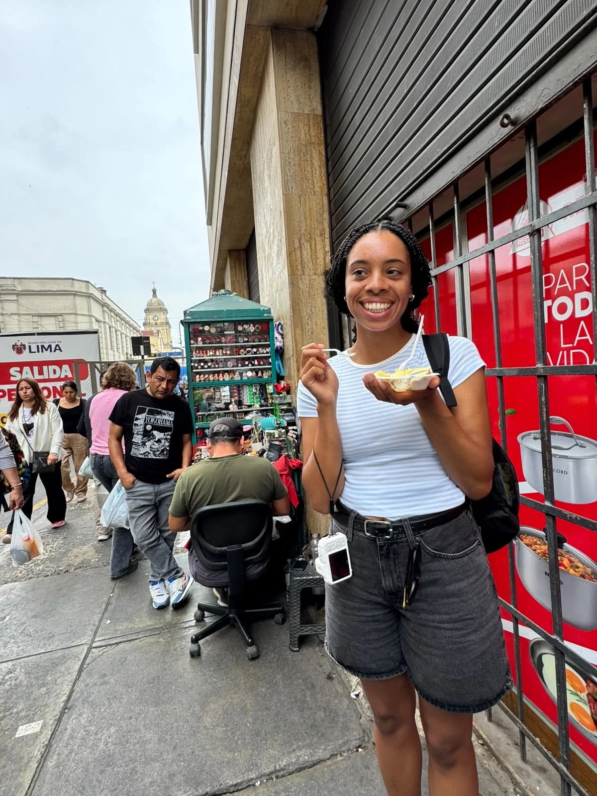 100% gastronomische Tour: (Die Huariques) Zentralmarkt und Chinatown