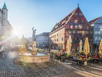 Free tour through Augsburg's old town