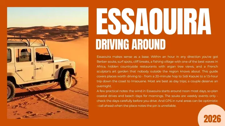 SELF GUIDED TOUR in Essaouira: read description of the tour, please.  (Available in English)
