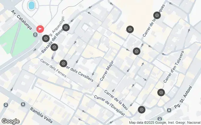 Tour map
