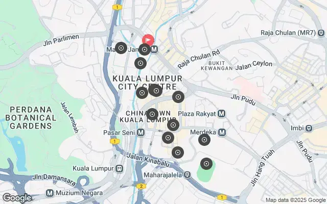 Tour map