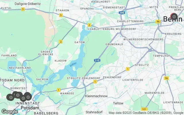 Tour map