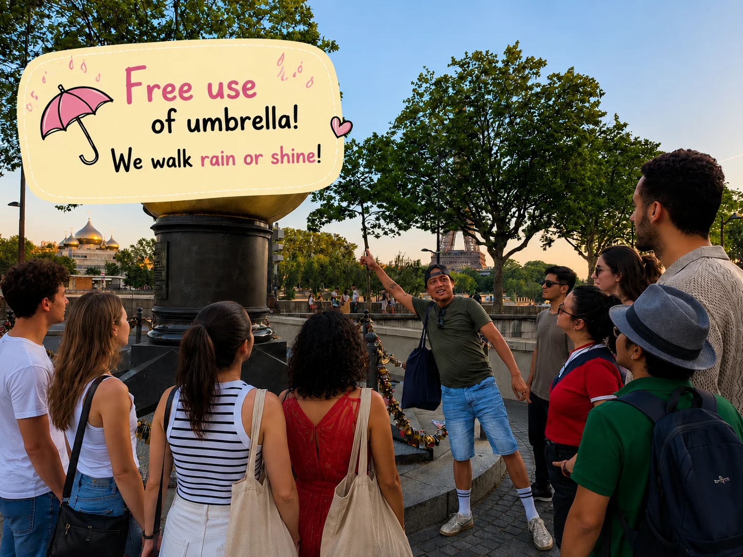 Storie nascoste: tour della Torre Eiffel, degli Champs Élysées e dei monumenti