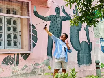 Tour a piedi dell'arte di strada di Delhi e dei giardini di Lodhi