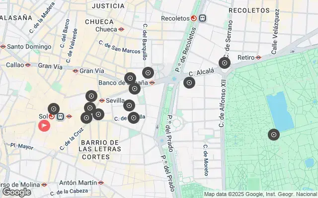 Tour map