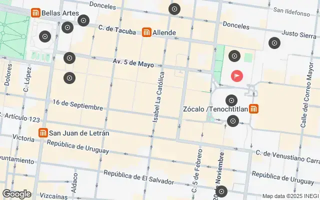 Tour map