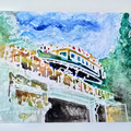 Watercolor Painting Experience in Artistic Munich - Bilingual (English & German)