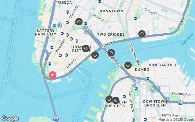 Tour map