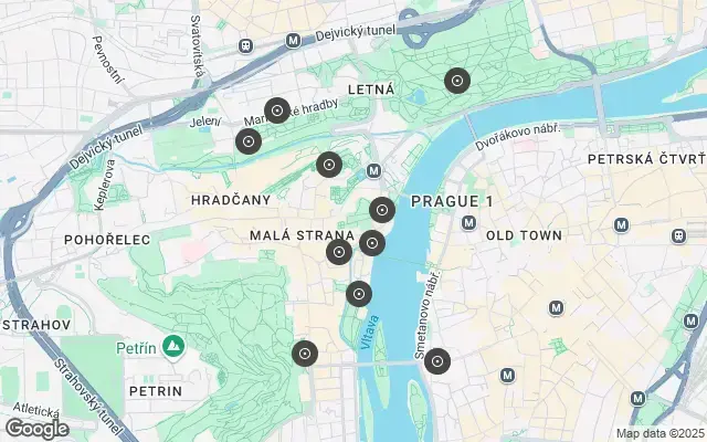 Tour map