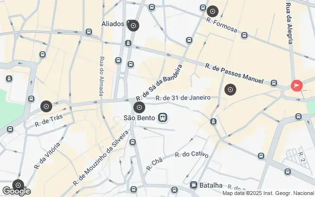Tour map